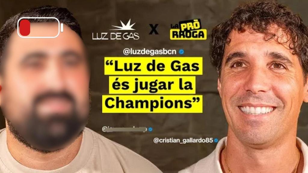 A la derecha de la imagen, Cristian Gallardo, responsable de la nueva etapa de Luz de Gas