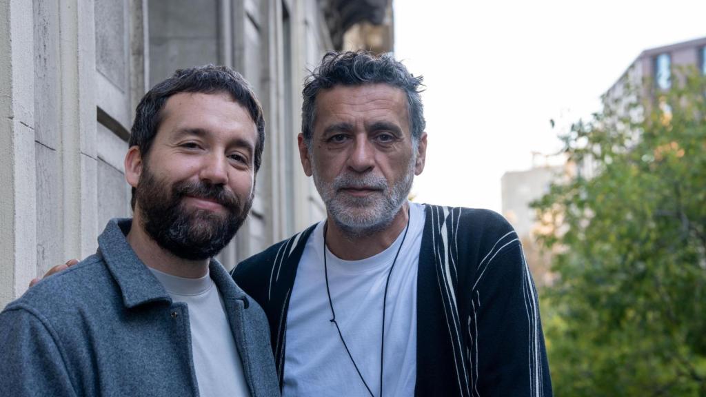 El director José Luis Lázaro y el actor Nacho Fresneda