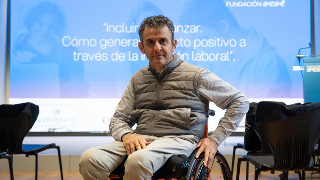 Isidre Esteve en la jornada para la inclusión laboral de las personas con discapacidad organizada por la Fundación Sesé