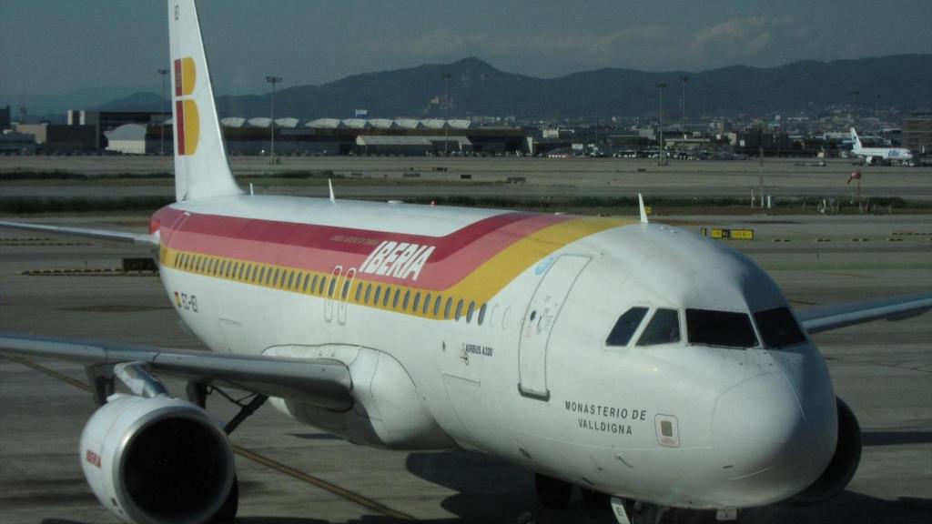 Un avión de Iberia