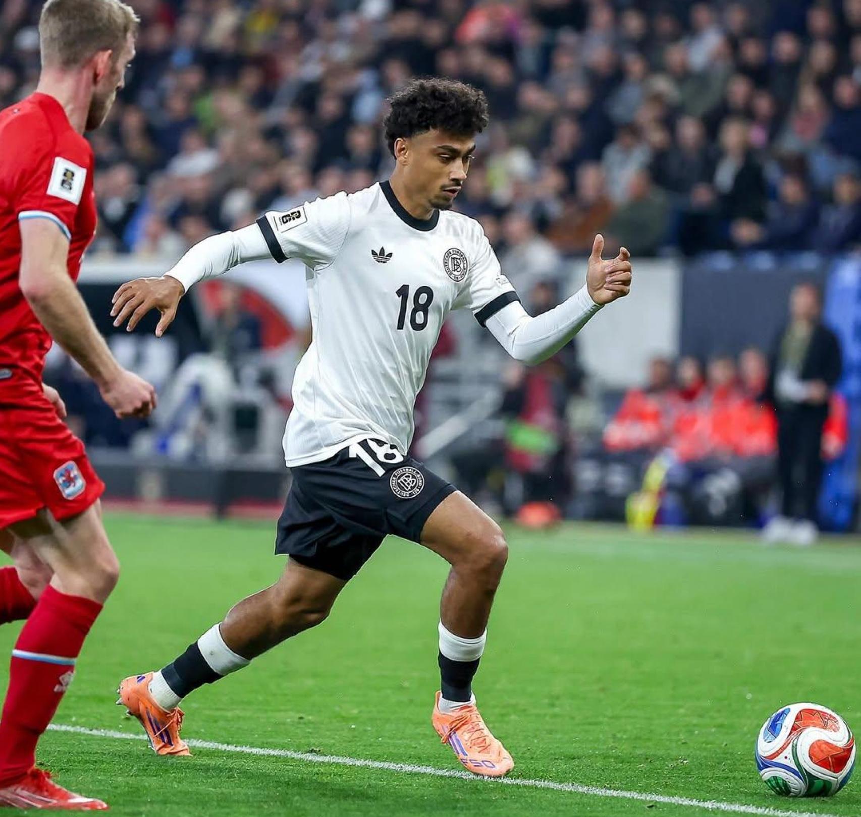 Nathaniel Brown debuta amb la selecció d'Alemanya