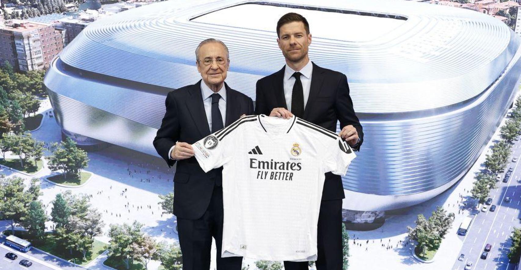 Florentino Pérez, en la presentación de Xabi Alonso como nuevo entrenador del Real Madrid