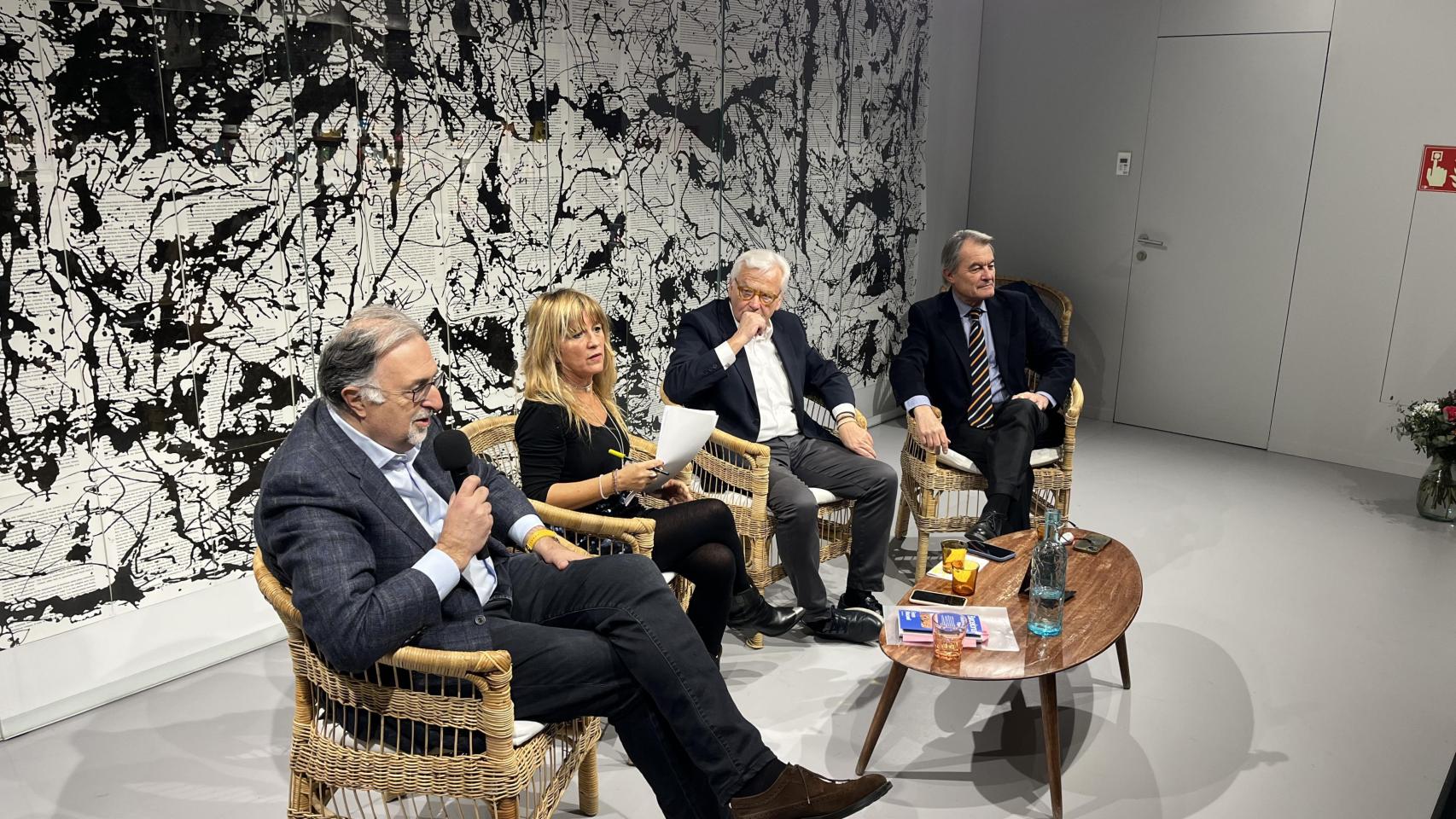 Artur Mas, en la presentación del nuevo libro de Ferran Mascarell sobre Barcelona