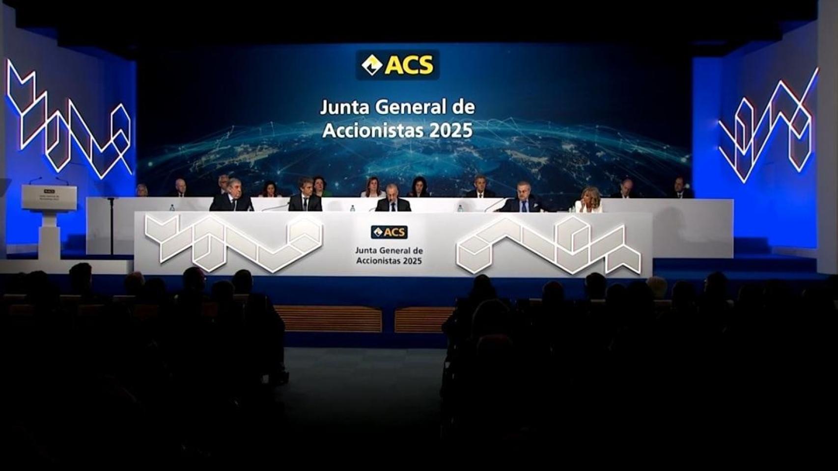 Imagen de la última junta general de accionistas de ACS / EP