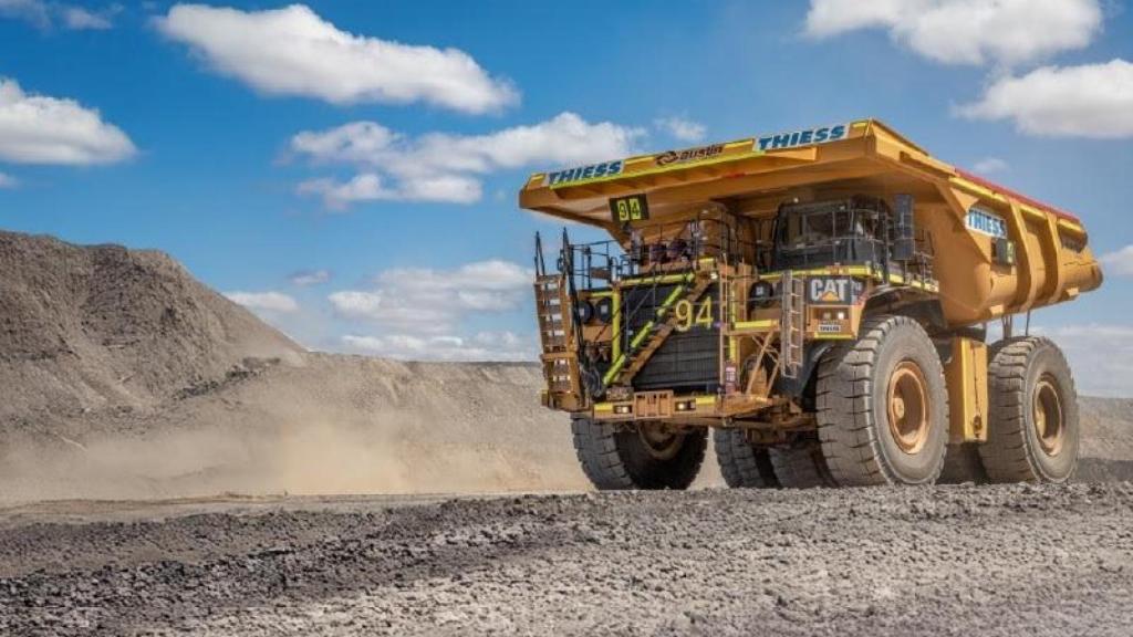 Trabajos de Thiess en una explotación minera / EP