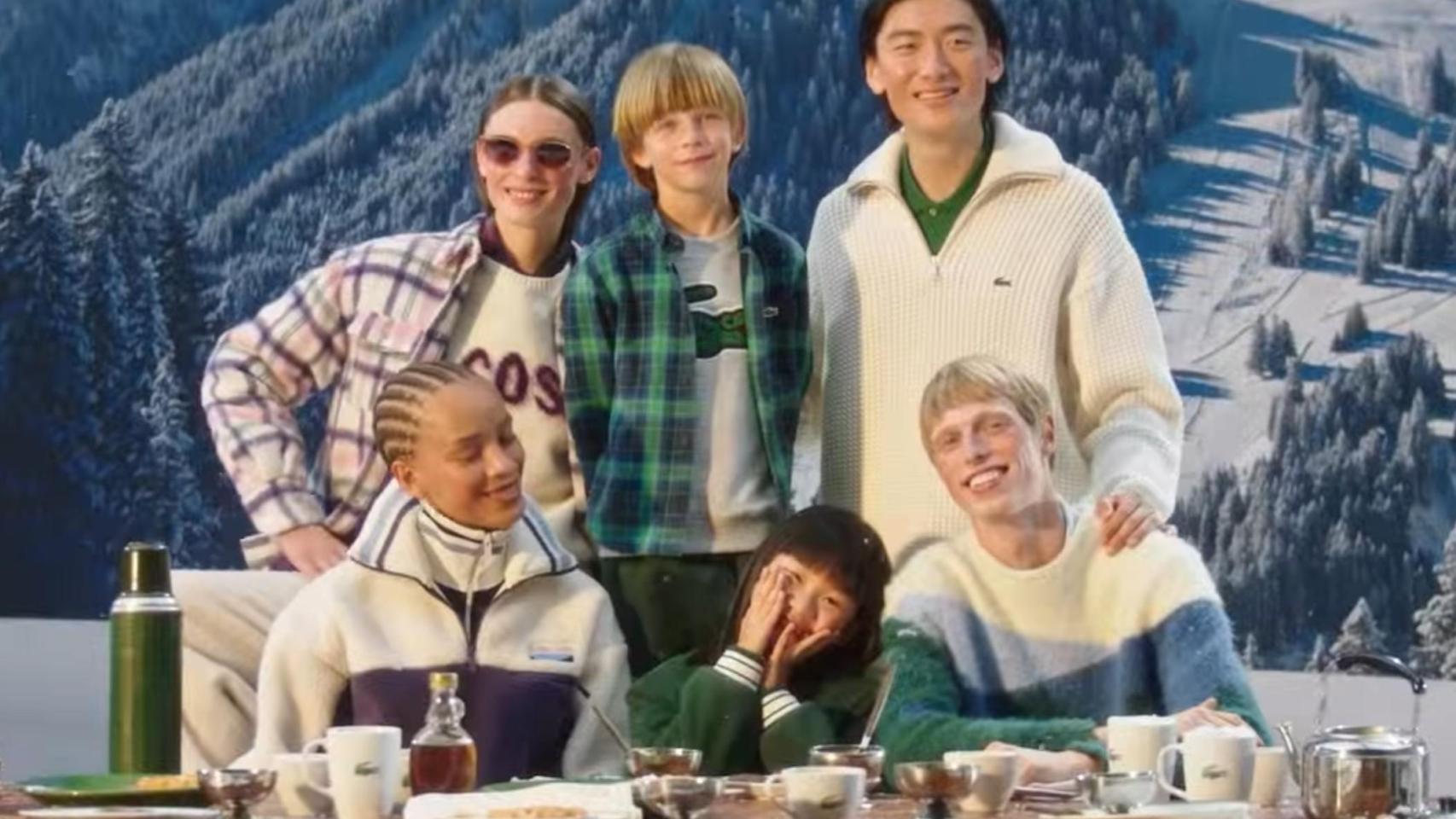 Muestra de las prendas Lacoste