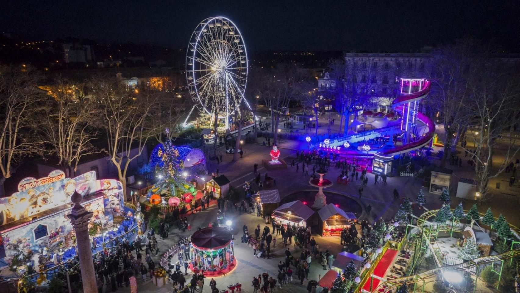 Carcassonne en Navidad