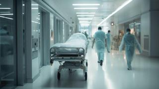 Personal sanitario en un hospital