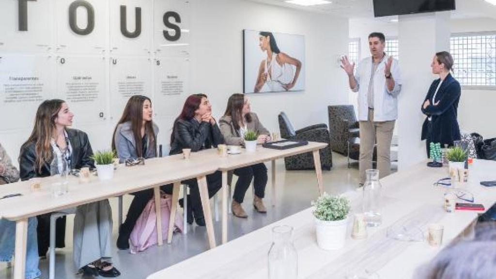 Una clase de la formación de TOUS-Elisava