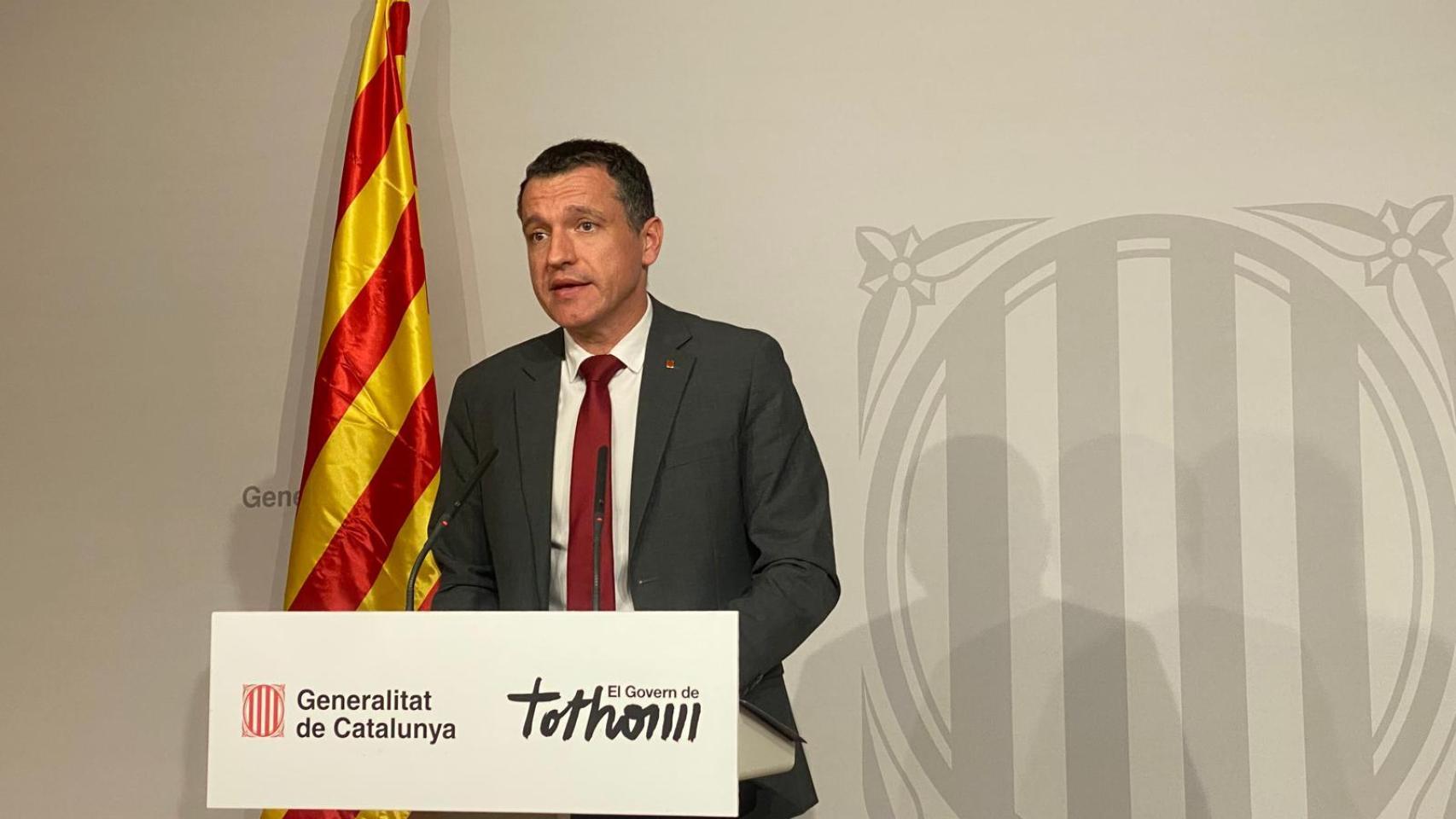 El conseller de Agricultura, Ganadería y Pesca, Òscar Ordeig