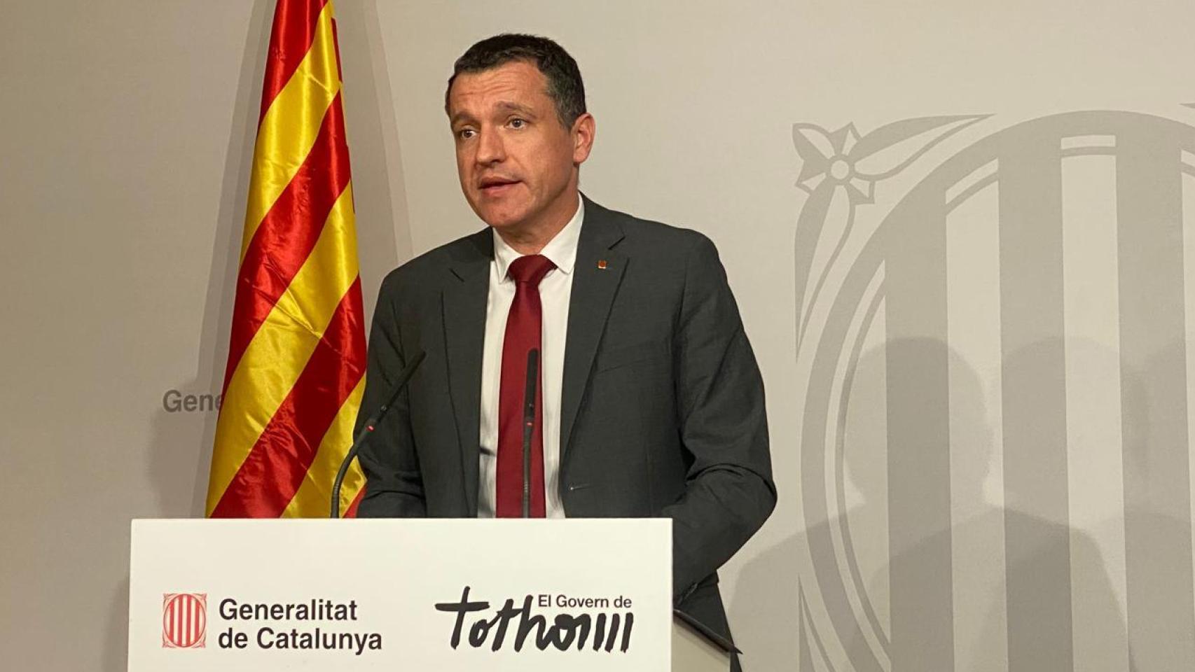 El conseller de Agricultura, Ganadería y Pesca, Òscar Ordeig