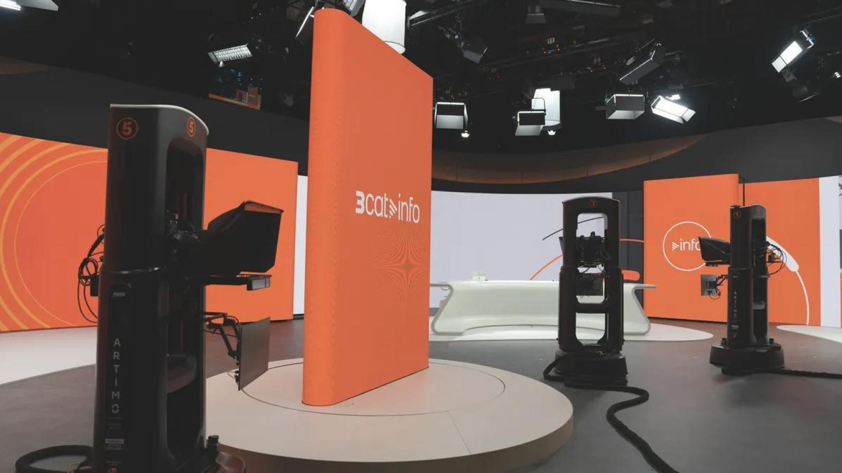 Platós de informativos de TV3