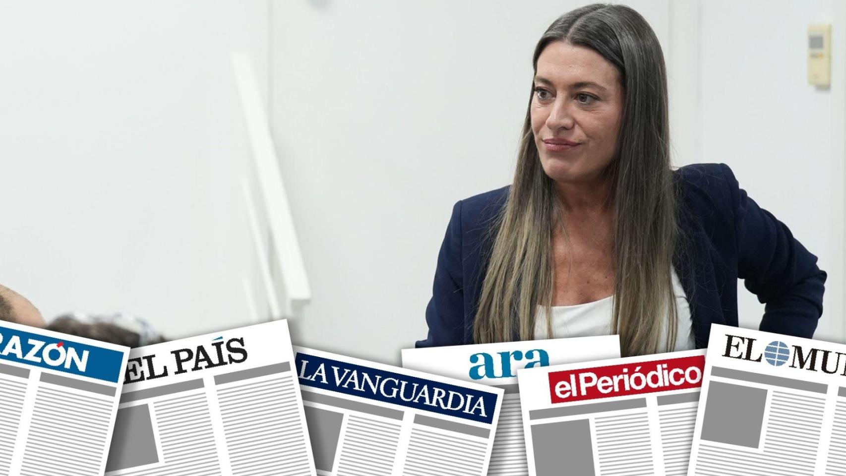 Montaje con Míriam Nogueras