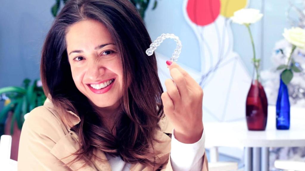 Férula para una ortodoncia invisible