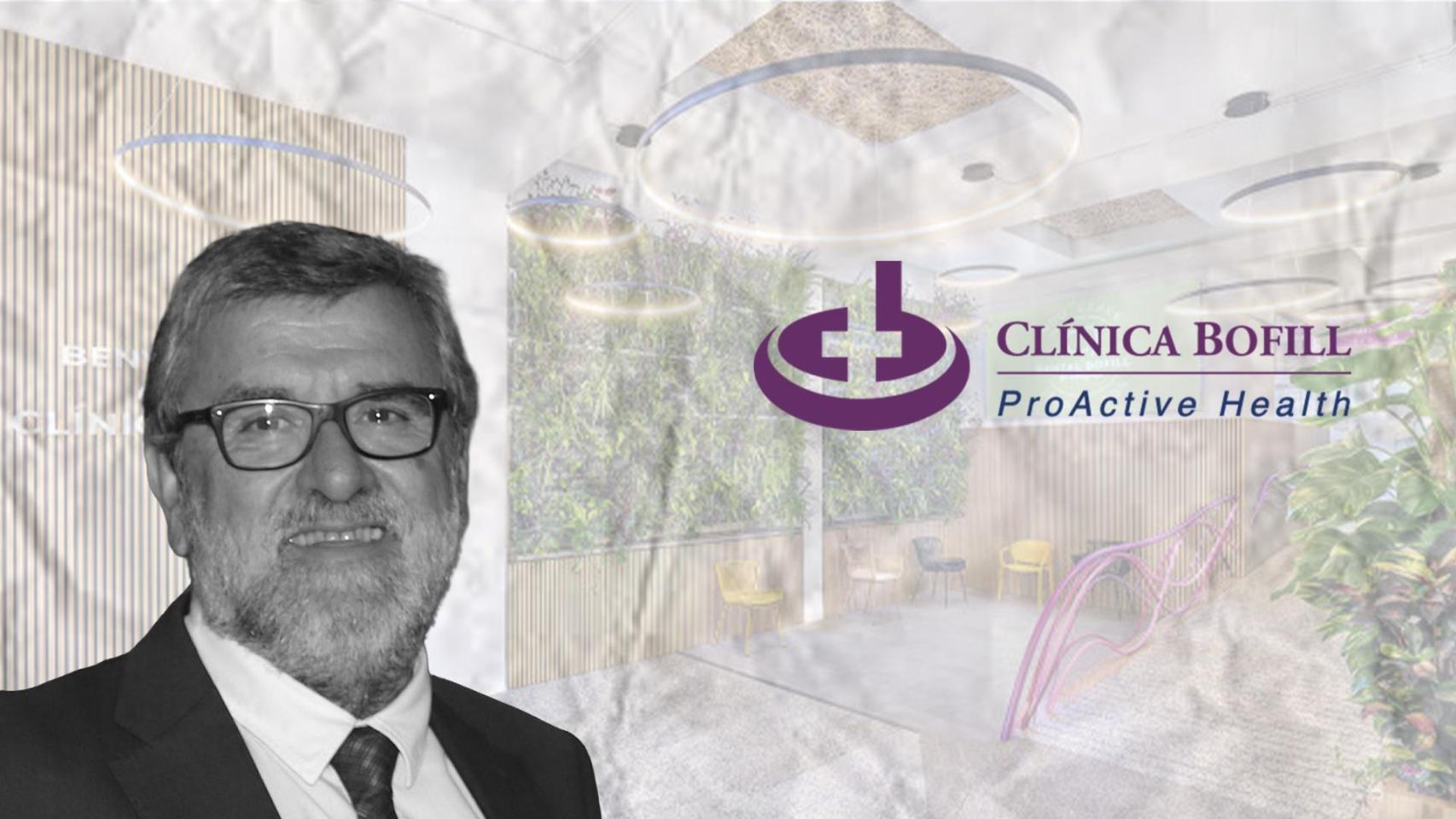 Montaje de la Clínica Bofill y Juan Bautista Ortega