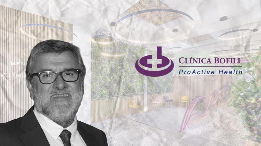 Montaje de la Clínica Bofill y Juan Bautista Ortega