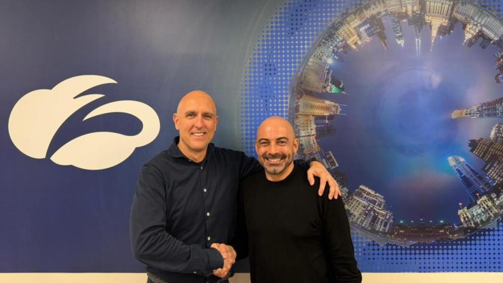 David Peña junto a Pablo Vera,  vicepresidente regional de Iberia en Zscaler