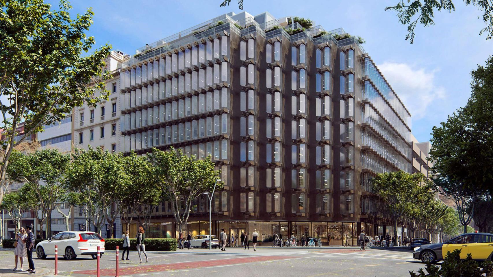 Edificio 'Monumento', sede de Novartis de Barcelona