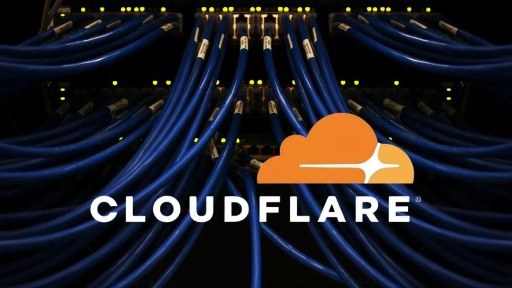 El logotip de Cloudflare