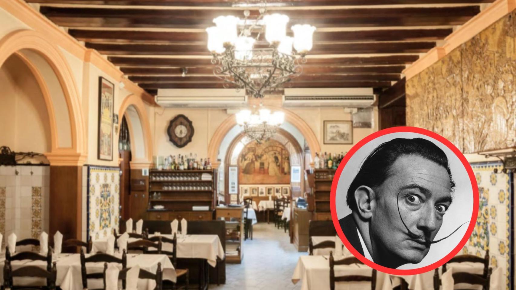 El restaurante más antiguo de Barcelona y Dalí