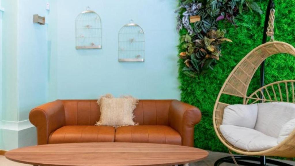 La ambientación campestre de A Fazenda Churrascaría Rodizio