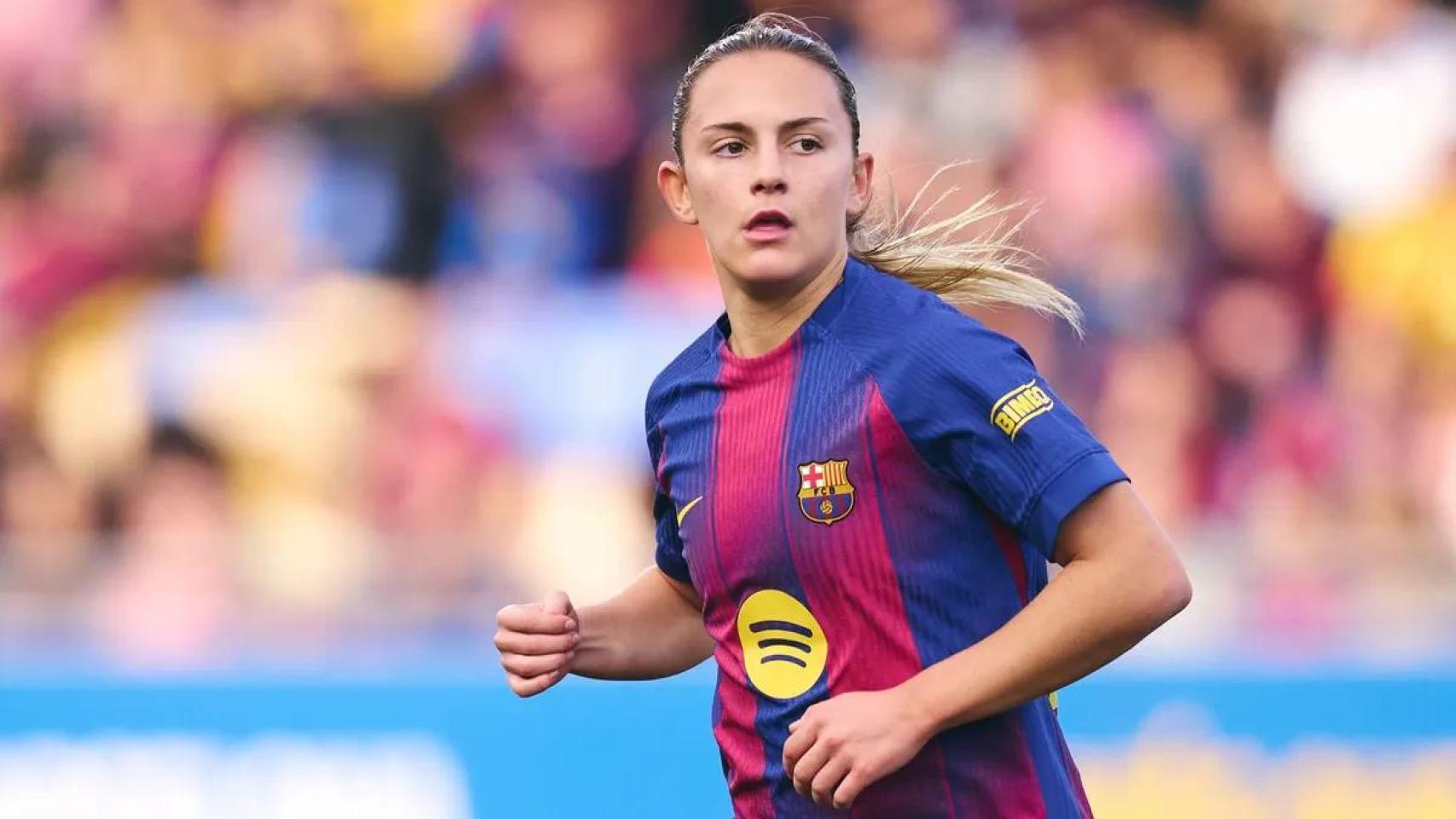 Carla Julià en el Barça Femenino-Tenerife
