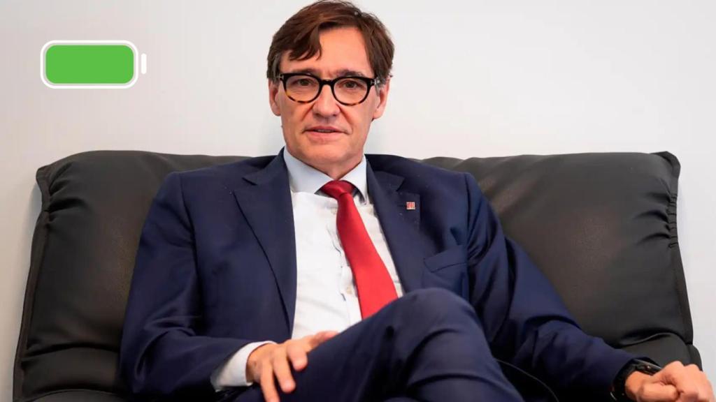 El president de la Generalitat, Salvador Illa, durante el Congreso España 360º, en el Hotel Palace, a 27 de noviembre de 2025