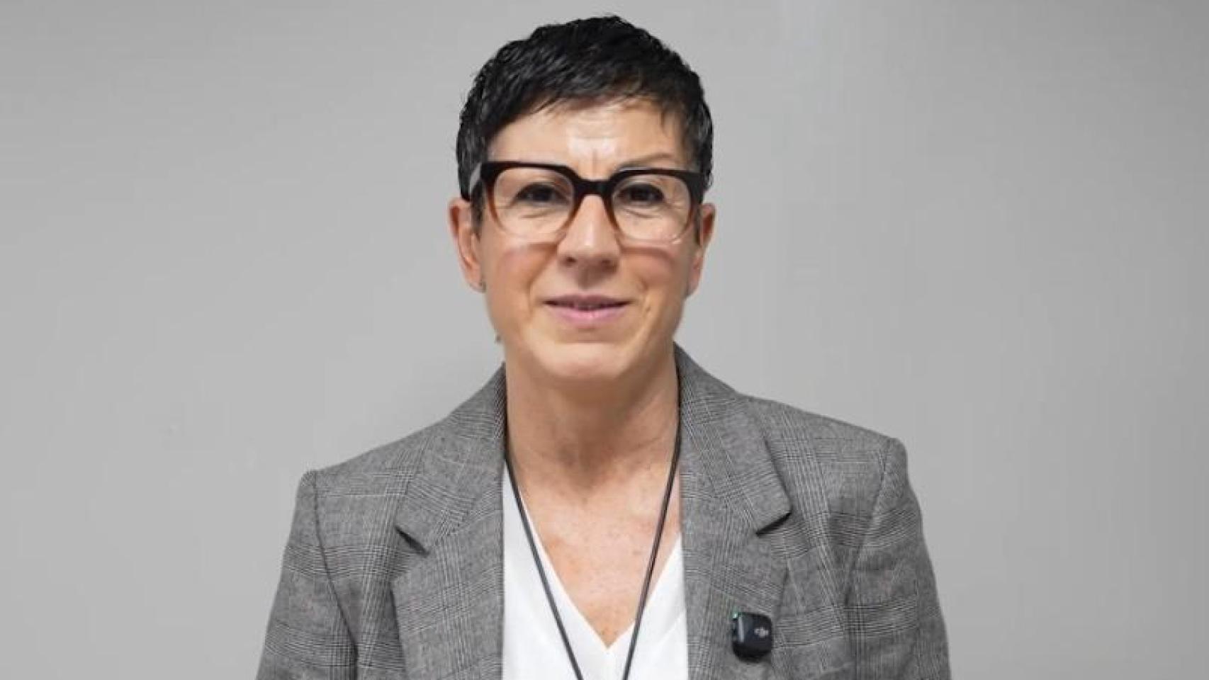 La alcaldesa de Sant Adrià de Besòs, Filo Cañete