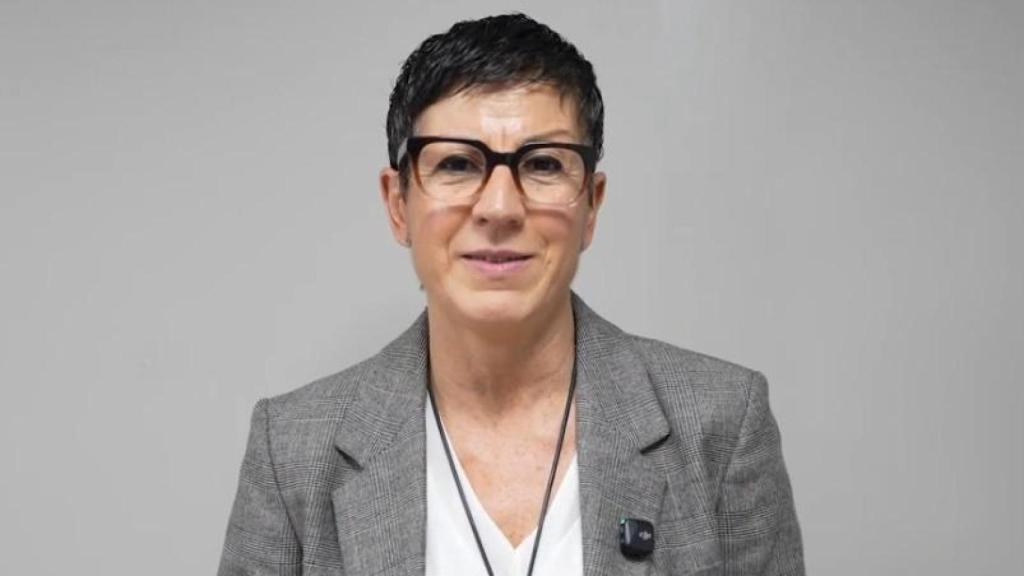 La alcaldesa de Sant Adrià de Besòs, Filo Cañete