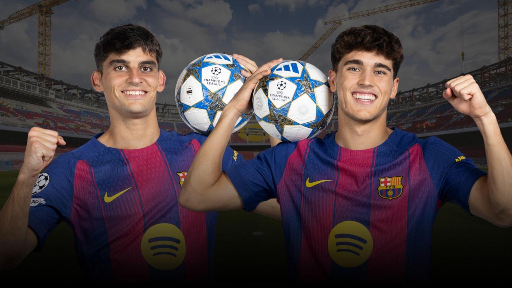 Gerard Martín y Pau Cubarsí en un montaje