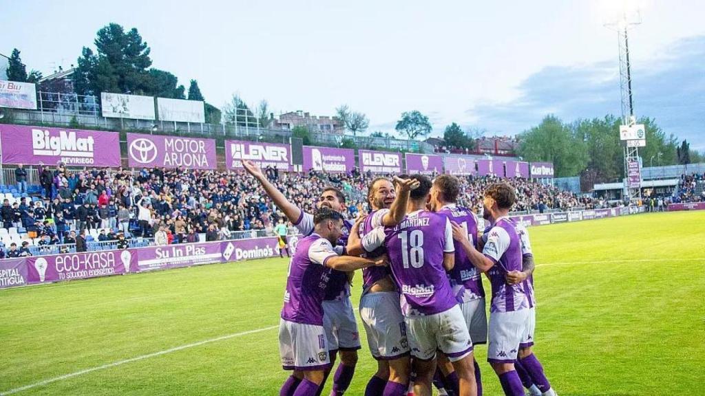 El Guadalajara, rival del Barça a la Copa del Rei, durant el seu ascens a Primera RFEF