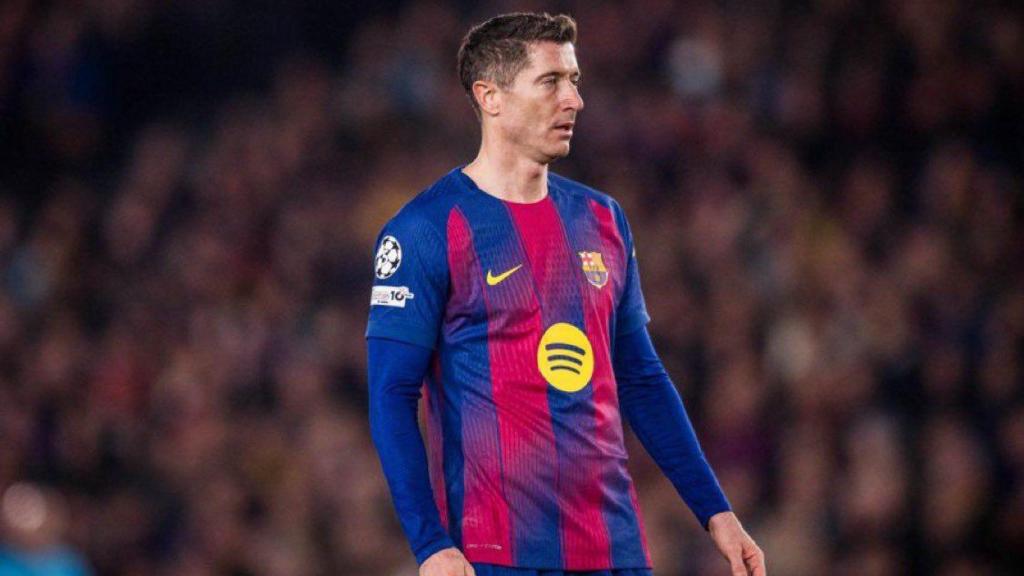 Robert Lewandowski al Barça-Eintracht de la Champions League