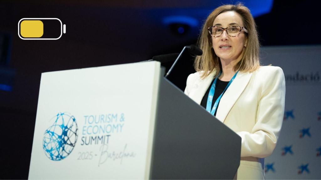 Eva Valenzuela, directora del aeropuerto de Barcelona-El Prat