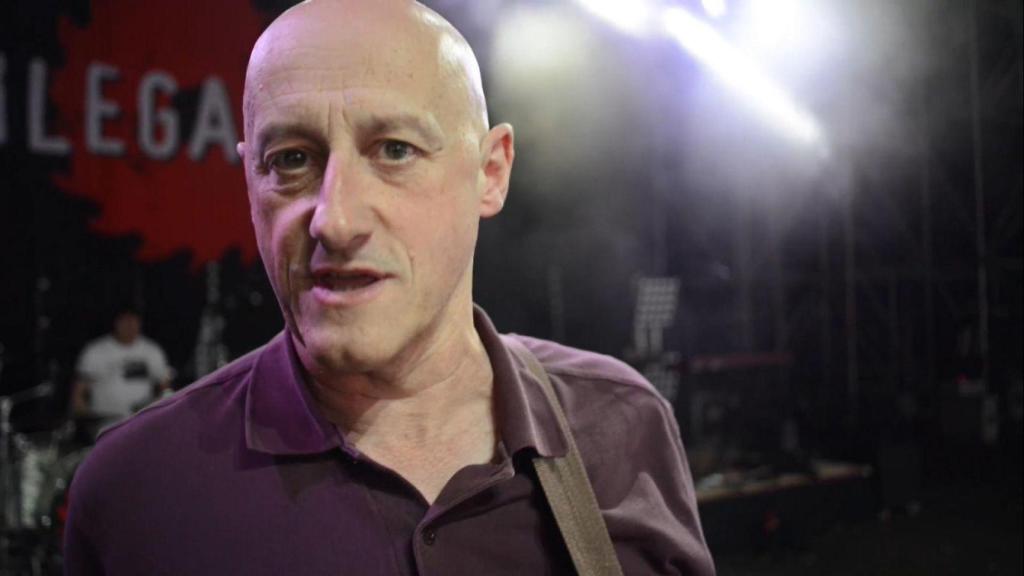 Jorge Martínez, cantante y líder de los Ilegales