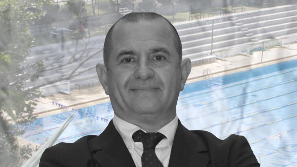 El presidente de la junta directiva del Club Natació Montjuïc, Josep María Valls