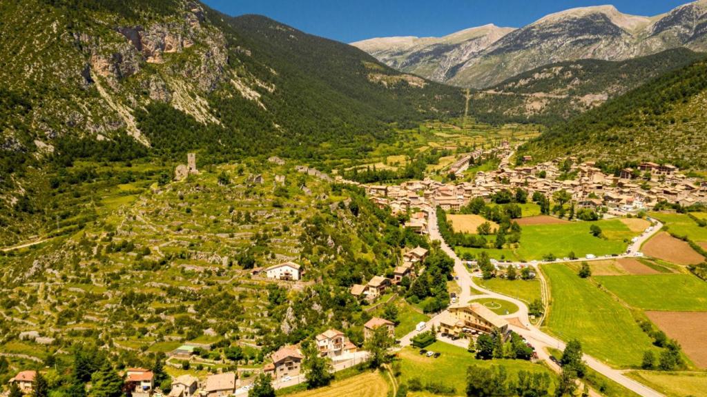 Vista aèria de Gósol