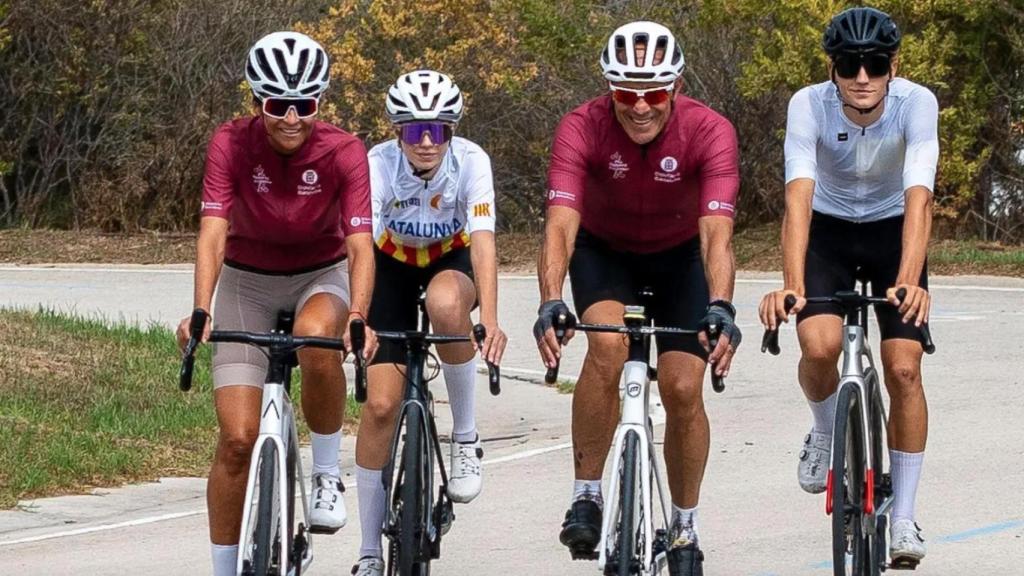 Marta Álvarez, Paco Corbacho, Marina Fernández y Àlex Tort