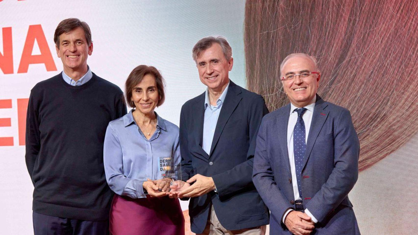 Reconocimiento de ISDIN con el Sello Empresa Dermosaludable promovido por la Fundación Piel Sana