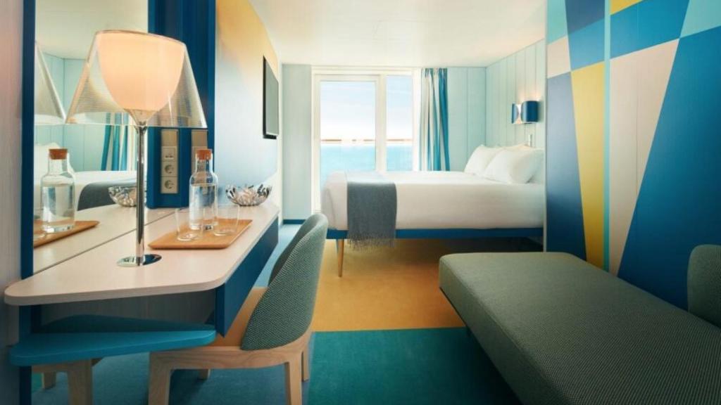 Una cabina amb balcó del Costa Cruceros