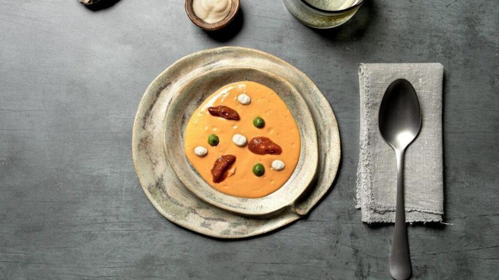 Un plat dissenyat per Hélène Darroze a l'Archipiélago del Costa Toscana