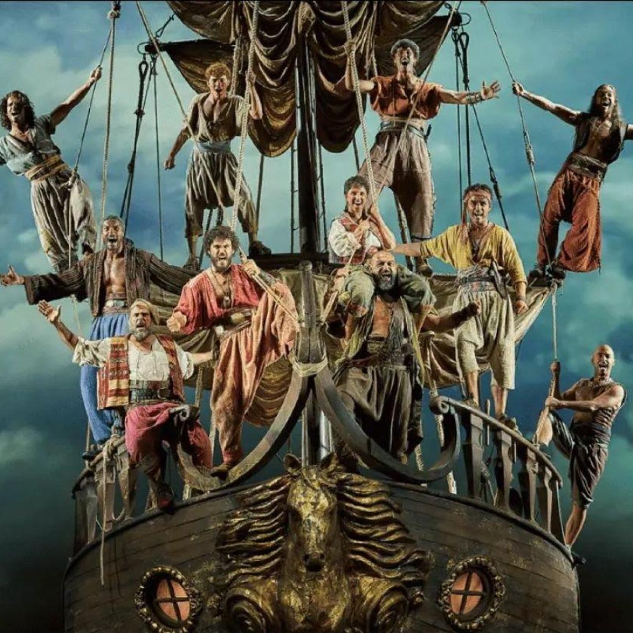 Escena de la obra 'Mar i cel'