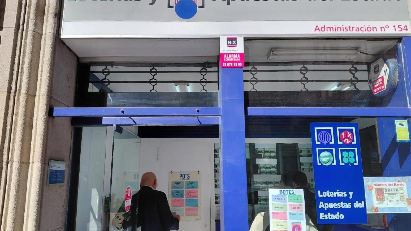 Administración de Lotería N 154