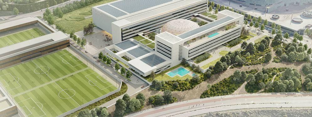 La futura Ciutat de l’Esport de l’Atlètic de Madrid