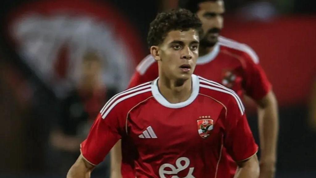 Hamza Abdelkarim amb l'Al Ahly