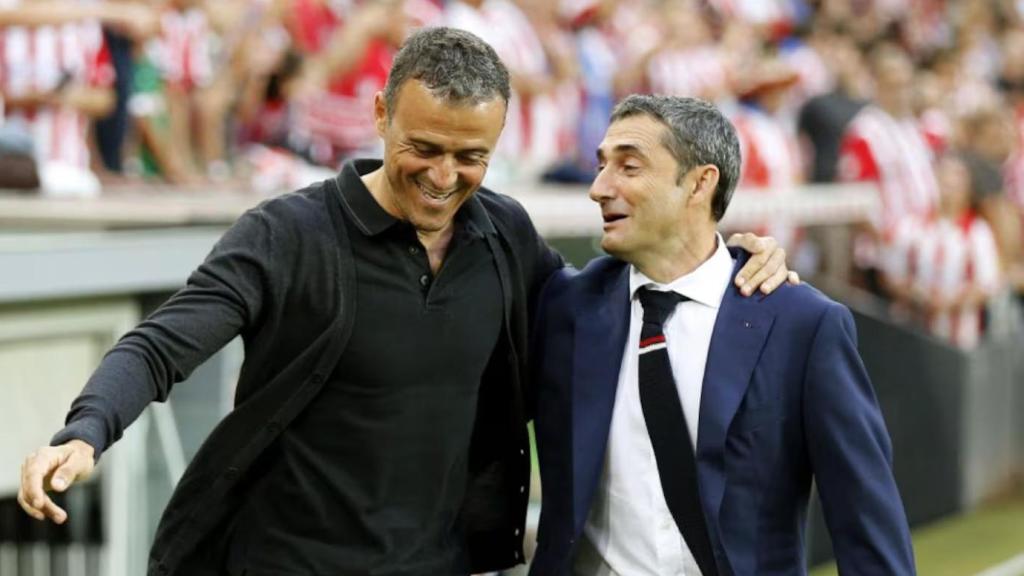 Luis Enrique i Ernesto Valverde