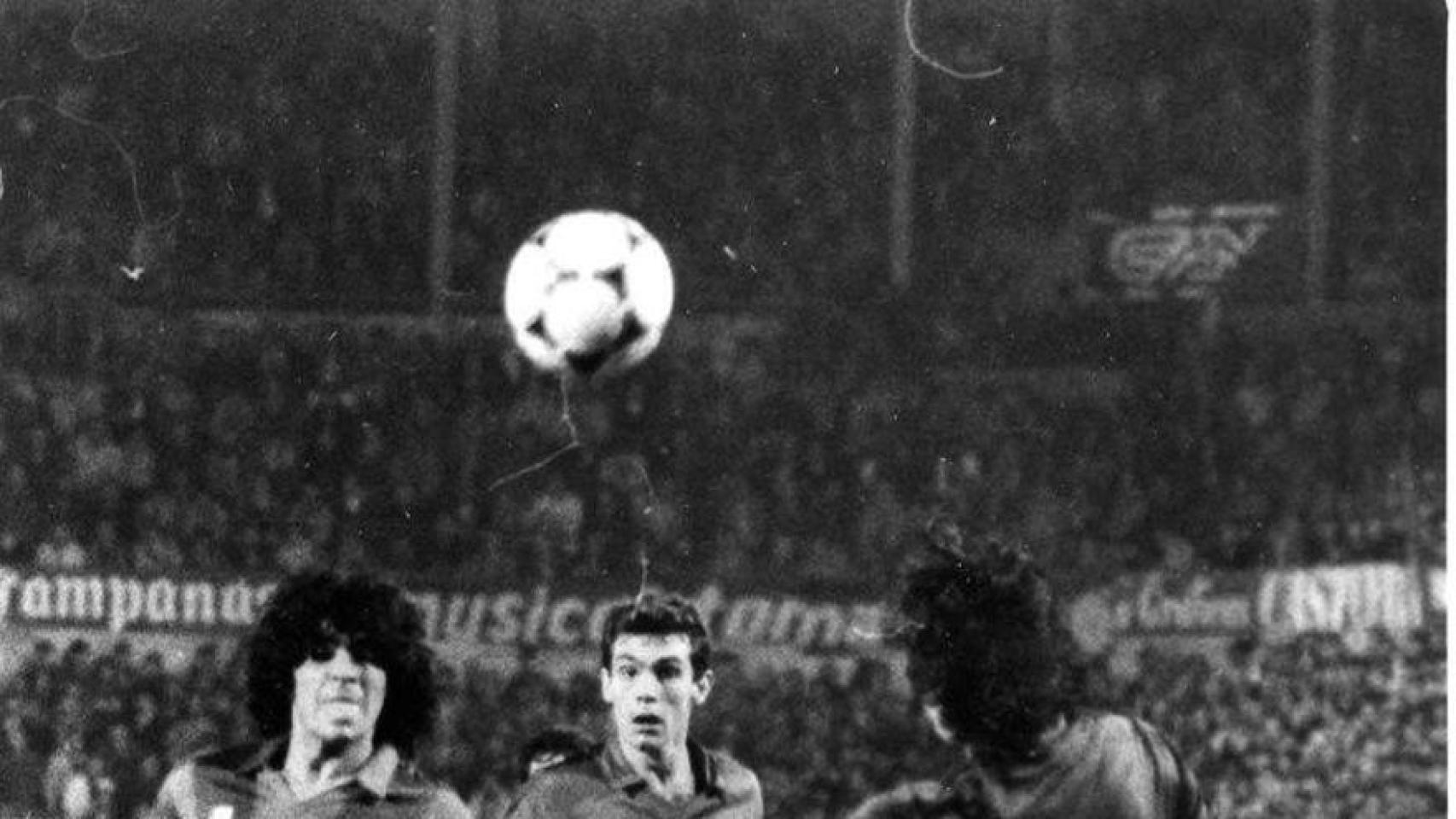 Maradona, contra Osasuna