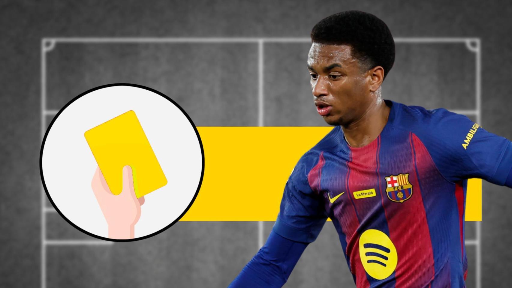 La tarjeta roja del Barça-Osasuna para Marcus Rashford