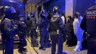 Un dispositivo policial en el marco del 'pla Kanpai'