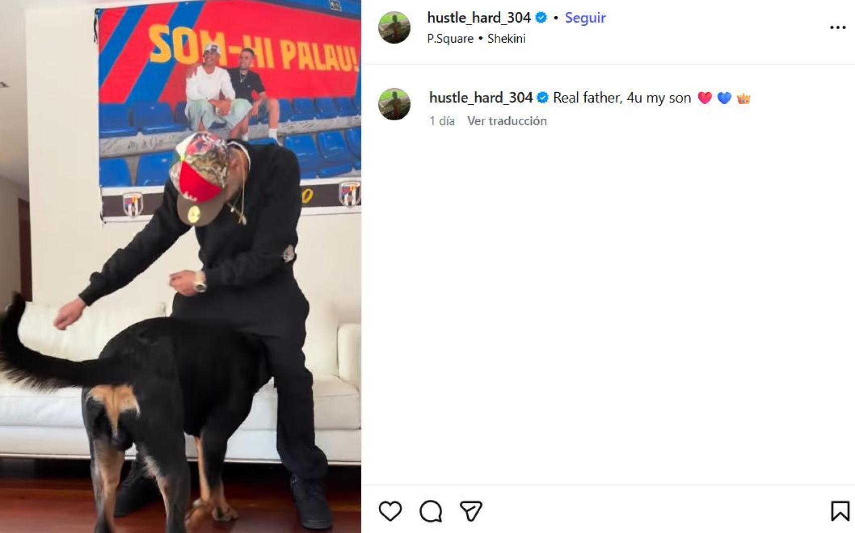 Mounir Nasraoui baila en el salón de su casa