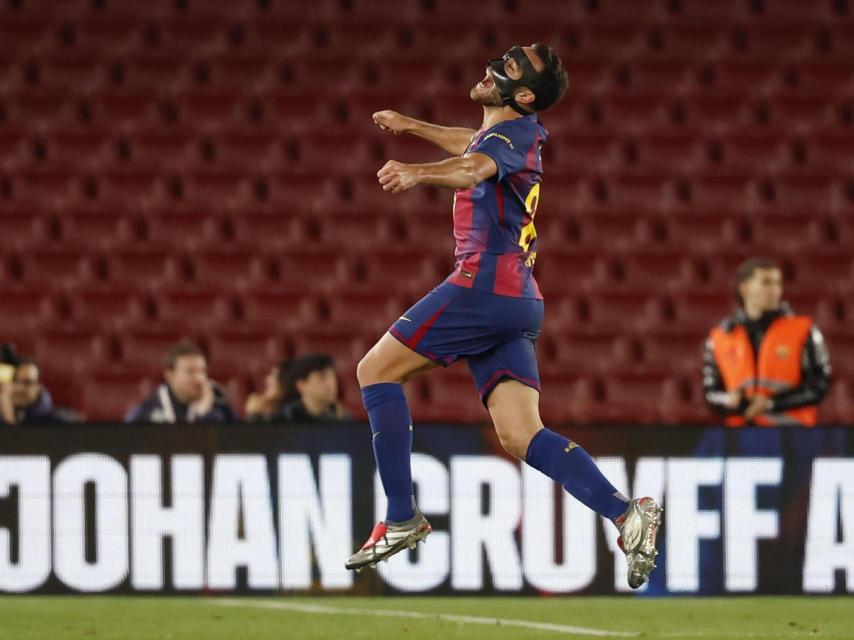 Éric García, ante Osasuna